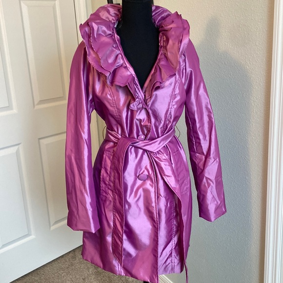 DENNIS BASSO RAIN COAT - Picture 1 of 12